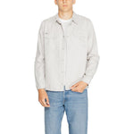 Antony Morato Gray Cotton Shirt AN-14638100137-IT56 | 3XL