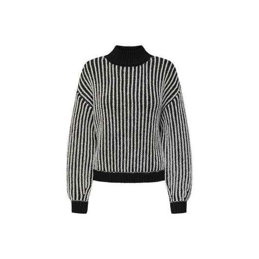 Jacqueline De Yong Black Polyester Sweater JA-14840400009-IT44|L