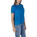B.Young Blue Modal T-Shirt BY-14884900010-IT40|S