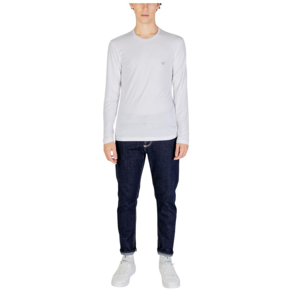 Emporio Armani Underwear White Modal Long Sleeve EM-15167200008-IT52 | XL
