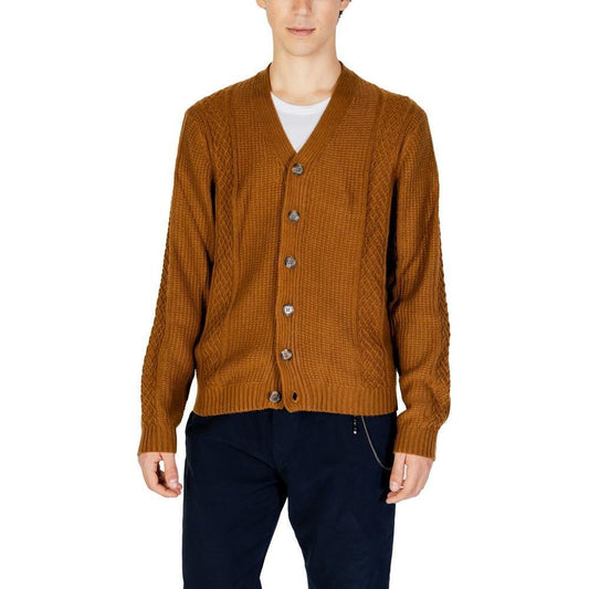 Hamaki-Ho Beige Polyester Cardigan HA-15661500309-IT44 | S