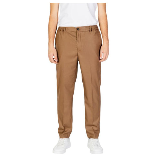 Hamaki-Ho Beige Polyester Pant HA-15671100309-IT52 | XL