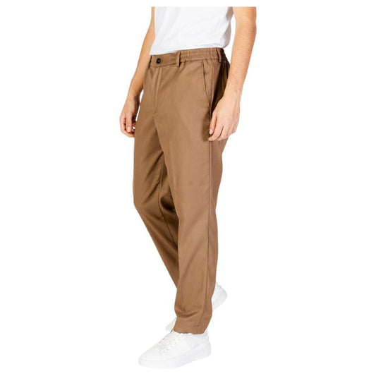 Hamaki-Ho Beige Polyester Pant HA-15671100309-IT52 | XL