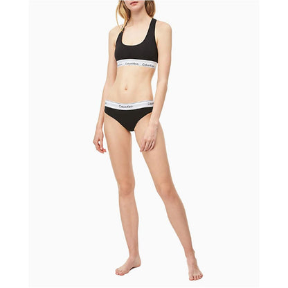 Calvin Klein Underwear Black Cotton Pantie