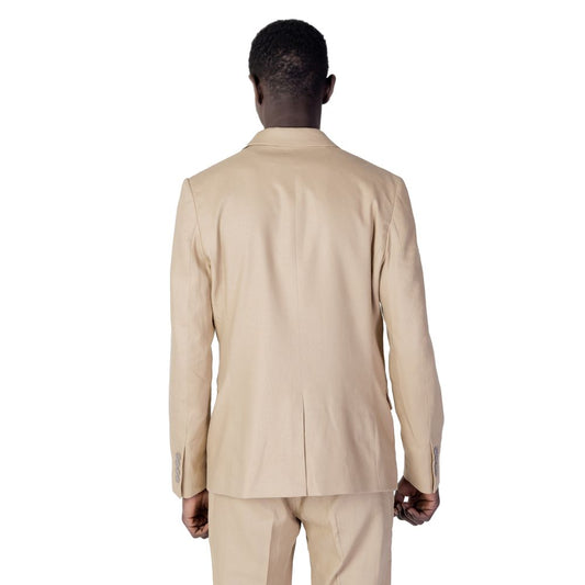 Antony Morato Beige Linen Blazer AN-10253200127-IT44 | XS
