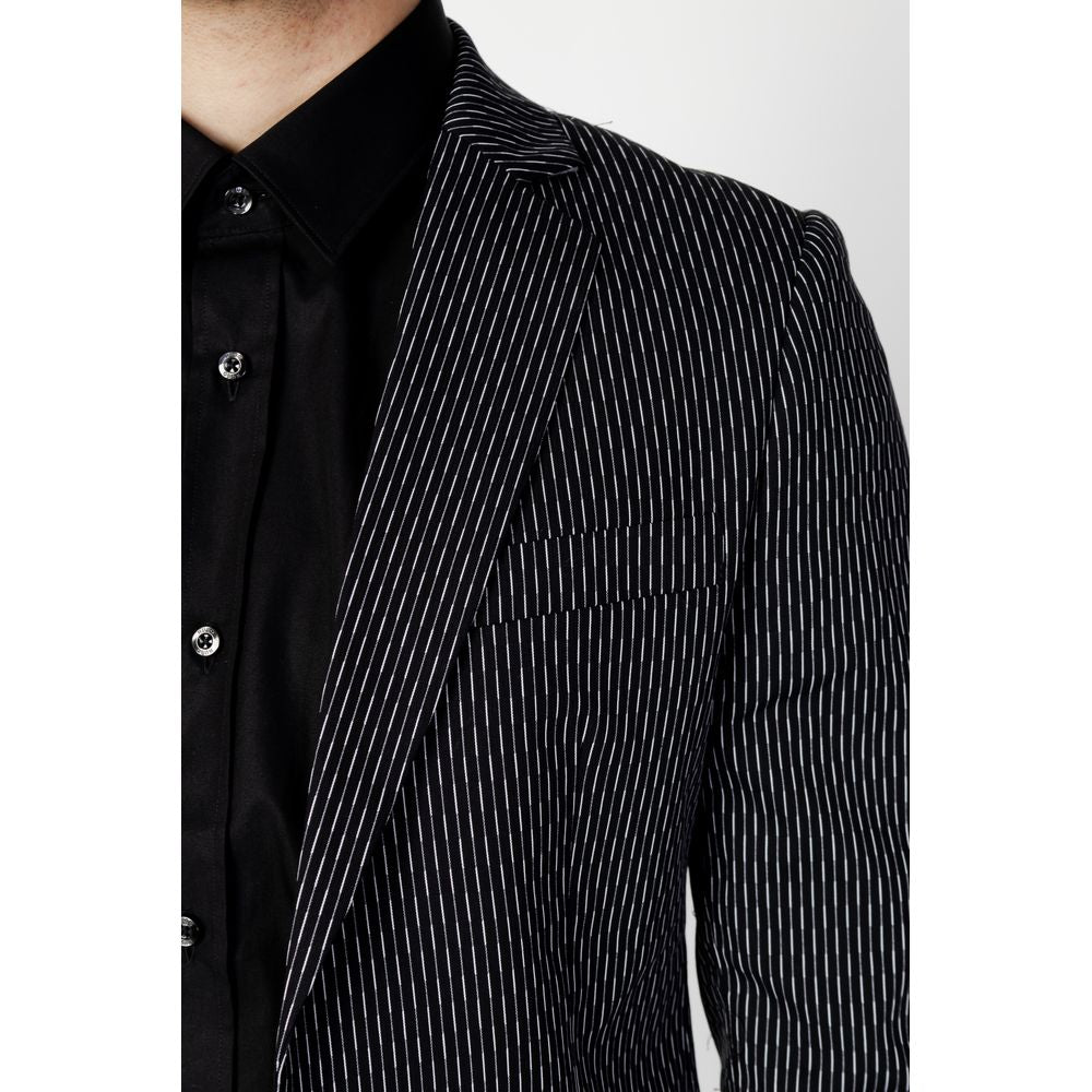 Antony Morato Black Cotton Blazer AN-10254100009-IT46 | S