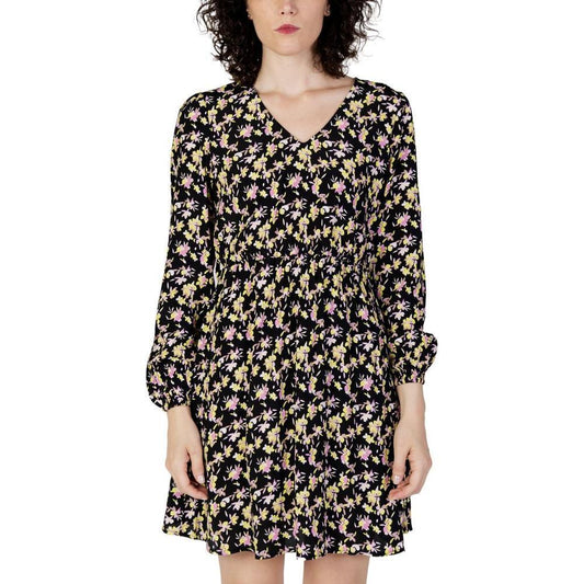 Jacqueline De Yong Black Viscose Short JA-11457000009-IT40|S