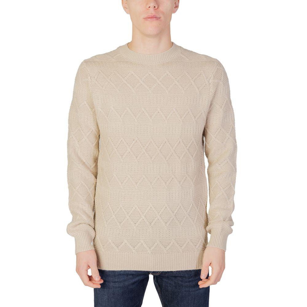 Only & Sons Beige Marabou Sweater ON-11467200127-IT44 | S