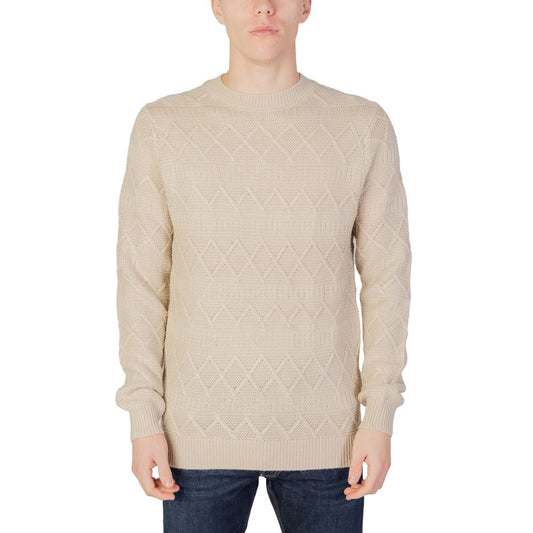 Only & Sons Beige Marabou Sweater ON-11467200127-IT44 | S