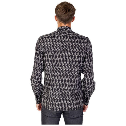 Antony Morato Black Cotton Shirt