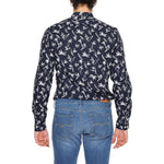 Antony Morato Blue Cotton Shirt AN-13369600010-IT54 | XXL