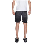 Antony Morato Black Cotton Bermuda AN-13379600009-W29