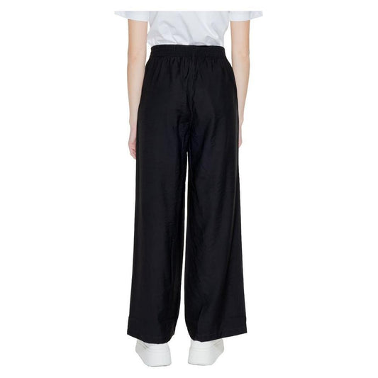 Jacqueline De Yong Black Viscose Pant JA-13392600009-IT38|XS