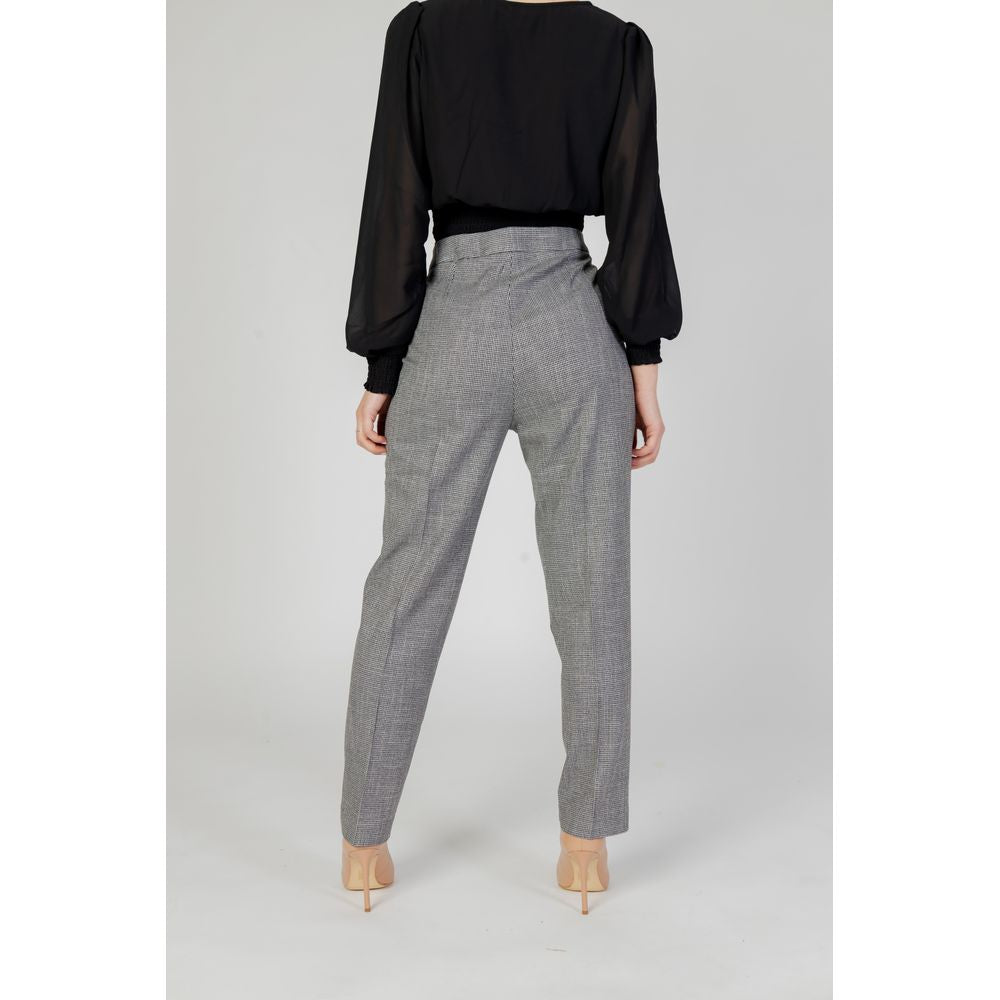 Morgan De Toi Black Polyester Pant