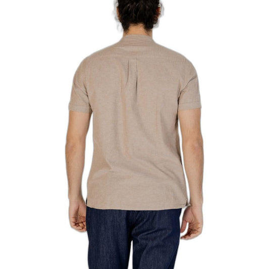 Hamaki-Ho Beige Linen Shortsleeve HA-13517000309-IT54 | XXL