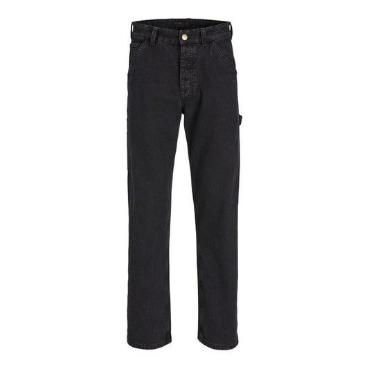 Jack Jones Black Cotton Relaxed Fit Jean JA-14199800009-W34 | L34