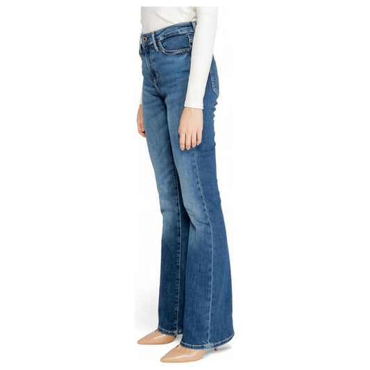 Guess Blue Cotton Bootcut Jean 1728,71956299936,Blue,Clothing,Guess,Jeans & Pants - Women - Clothing,New with tags,W24 | L34,Women,Women - Clothing GU-14522400176-W24 | L34