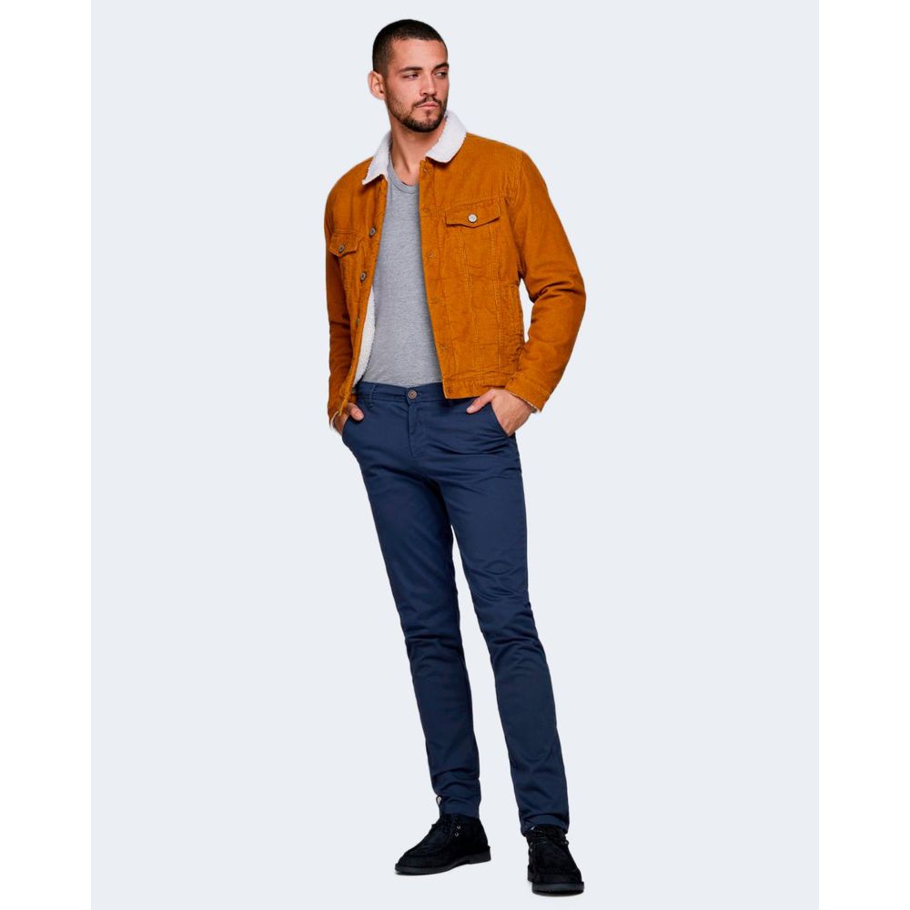 Jack Jones Blue Cotton Skinny Pants