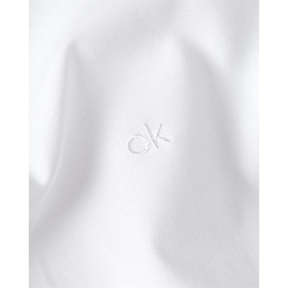 Calvin Klein White Cotton Shirt CA-8655300008-IT41 | L
