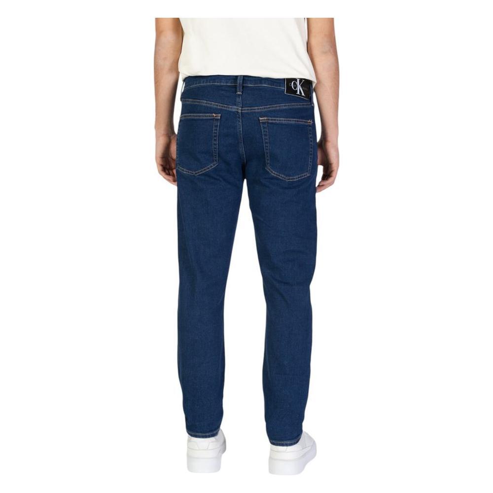 Calvin Klein Jeans Blue Cotton Slim Fit Jean CA-15730700237-W32 | L34