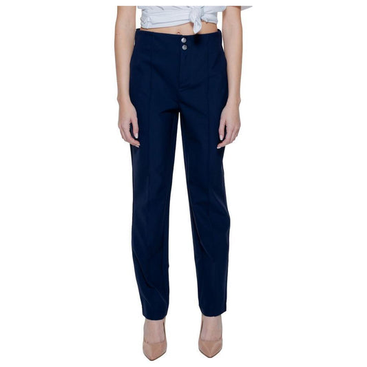 Street One Blue Polyamide Pant ST-14205100010-W34 | L30