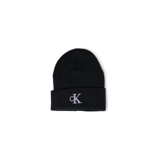 Calvin Klein Jeans Black Recycled Polyester Caps Baseball Hat CA-14599000009-ONE SIZE