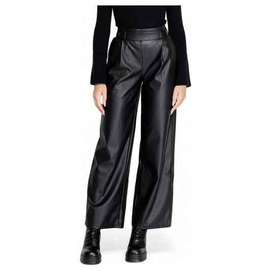 Jacqueline De Yong Black Polyester Pant JA-14840600009-S/32