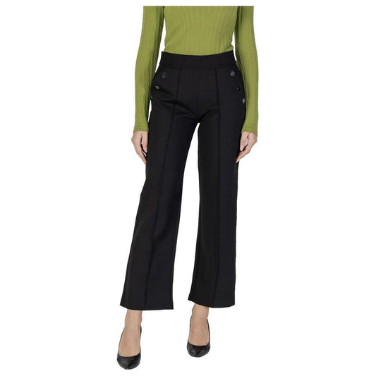 Street One Black Viscose Pant ST-15712400009-W44 | L30