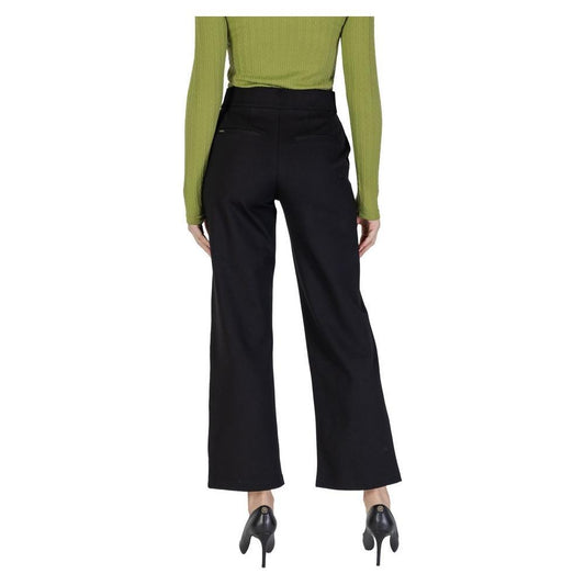 Street One Black Viscose Pant ST-15712400009-W44 | L30