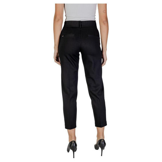 Street One Black Viscose Pant ST-15734100009-W46 | L28