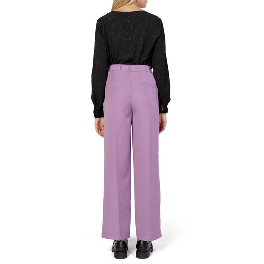 Street One Purple Lyocell Pant ST-13004602611-W40 | L30