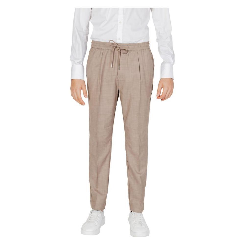 Antony Morato Beige Polyester Pant AN-13371000127-52/36 (W38)