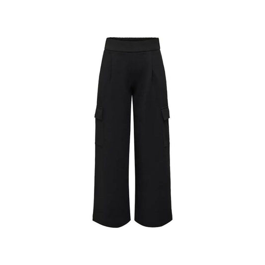 Jacqueline De Yong Black Polyester Pant JA-13545800009-S/32