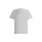 Back view of Moschino T-Shirt showcasing minimalist design, crafted from cotton for a clean and stylish look.