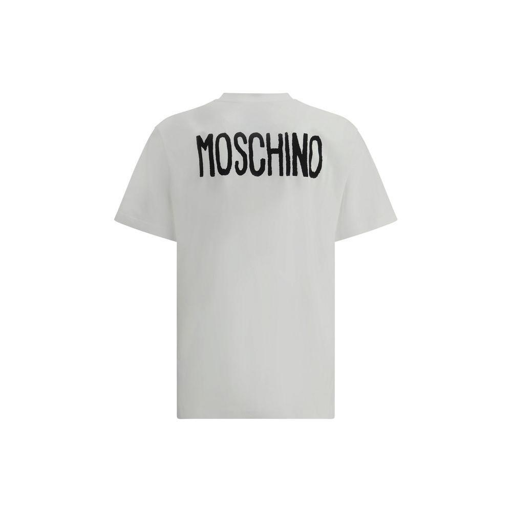 Moschino T-Shirt with text 1728,72470364320,Clothing,L,Men,Men - Clothing,Moschino,New with tags,S,T-Shirts - Men - Clothing,White MO-251ZZJ071602411001-S