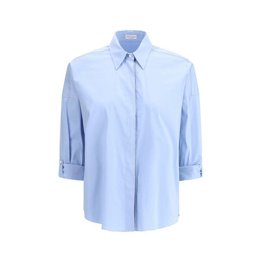Brunello Cucinelli Shiny monili Shirt BR-M0091MA636C6172-L