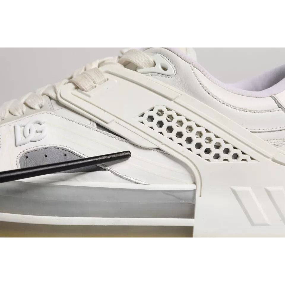 Dolce & Gabbana White DG Logo CUSTOM 2.Zero Sneakers Shoes
