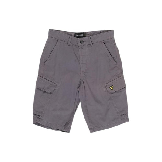 Lyle & Scott Gray Cotton Bermuda LY-15919900138-W28