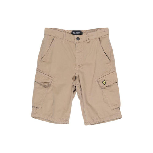 Lyle & Scott Beige Cotton Bermuda LY-15919900309-W29