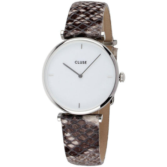 Cluse Beige Leather Watch 1728,67434610848,Beige,Cluse,New with tags,Watches,Watches for Women - Watches,Women CLCL61009AC