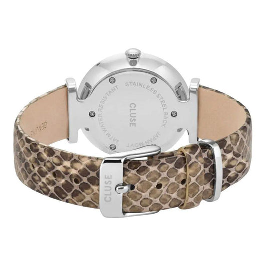 Cluse Beige Leather Watch 1728,67434610848,Beige,Cluse,New with tags,Watches,Watches for Women - Watches,Women CLCL61009AC