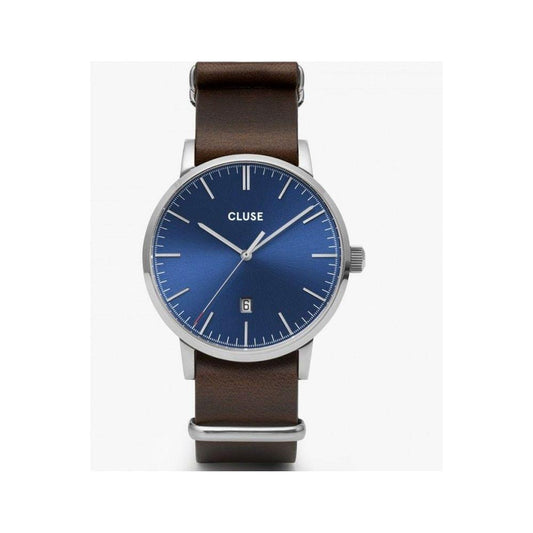 Cluse Brown Leather Watch 1728,67434610848,Brown,Cluse,New with tags,Watches,Watches for Women - Watches,Women CLCW0101501008AC