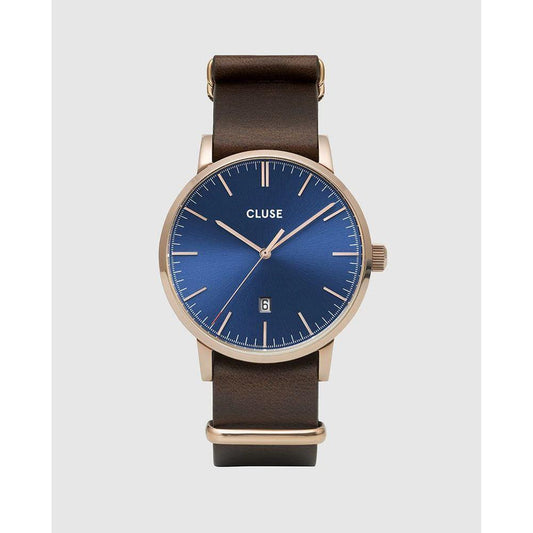 Cluse Brown Leather Watch 1728,67434610848,Brown,Cluse,New with tags,Watches,Watches for Women - Watches,Women CLCW0101501009AC