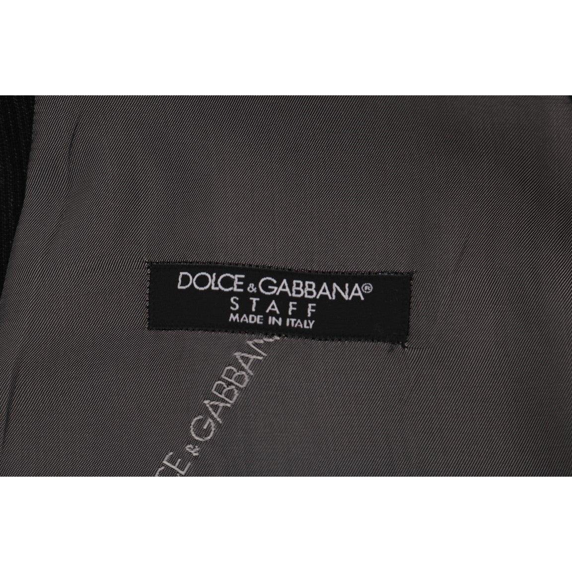 Dolce & Gabbana Black STAFF Cotton Rayon Vest SIG60323-1