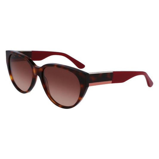 Lacoste Brown Acetate Sunglasses LAL985S240AC