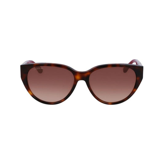 Lacoste Brown Acetate Sunglasses LAL985S240AC