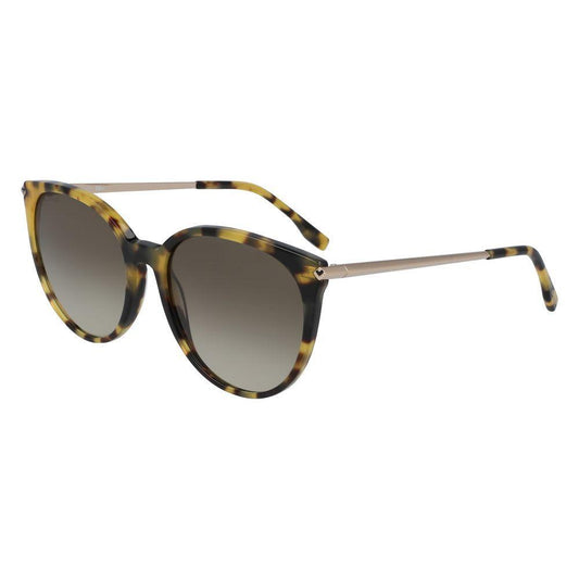 Lacoste Brown Metal Sunglasses LAL928S214AC