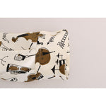 Dolce & Gabbana White Silk JAZZ Motive Print Shirt TSH1815-38