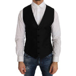 Dolce & Gabbana Black Polka Dot Pattern Vest TSH2074-1
