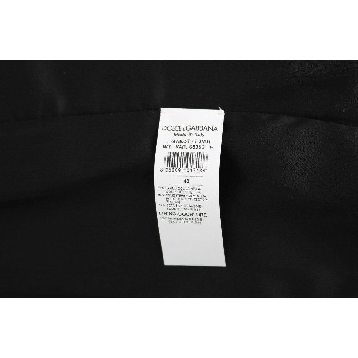 Dolce & Gabbana Black Polka Dot Pattern Vest TSH2074-1